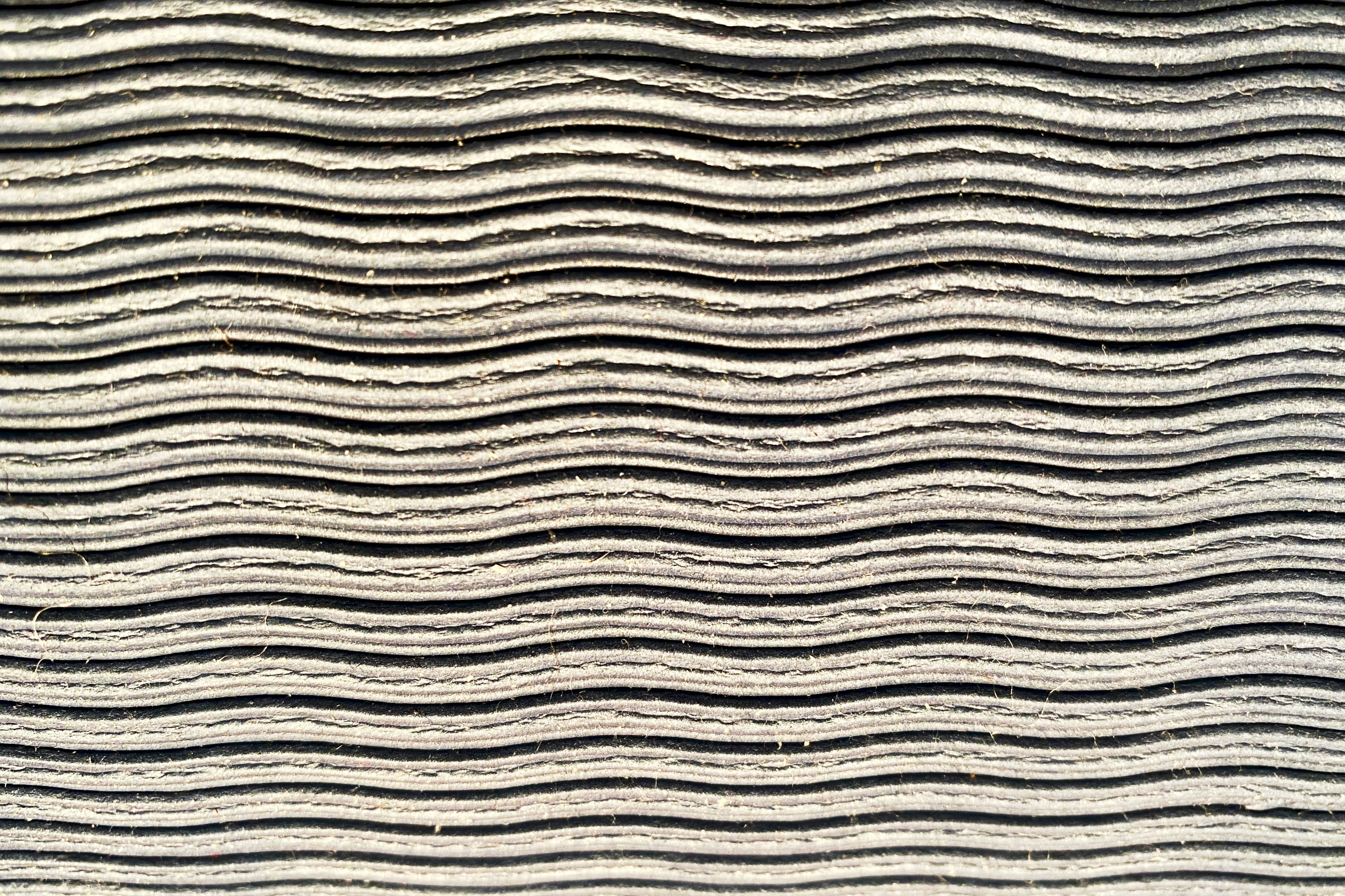 white and black stripe textile